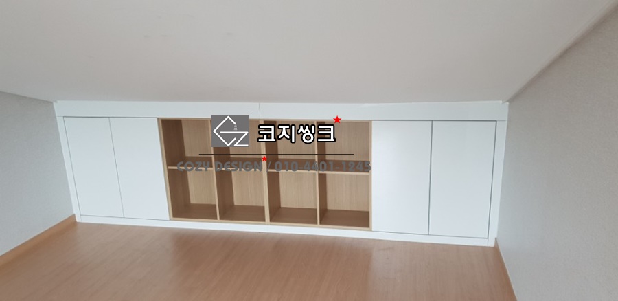 옥탑방, 다락방 틈새 수납장 시공 이미지 5